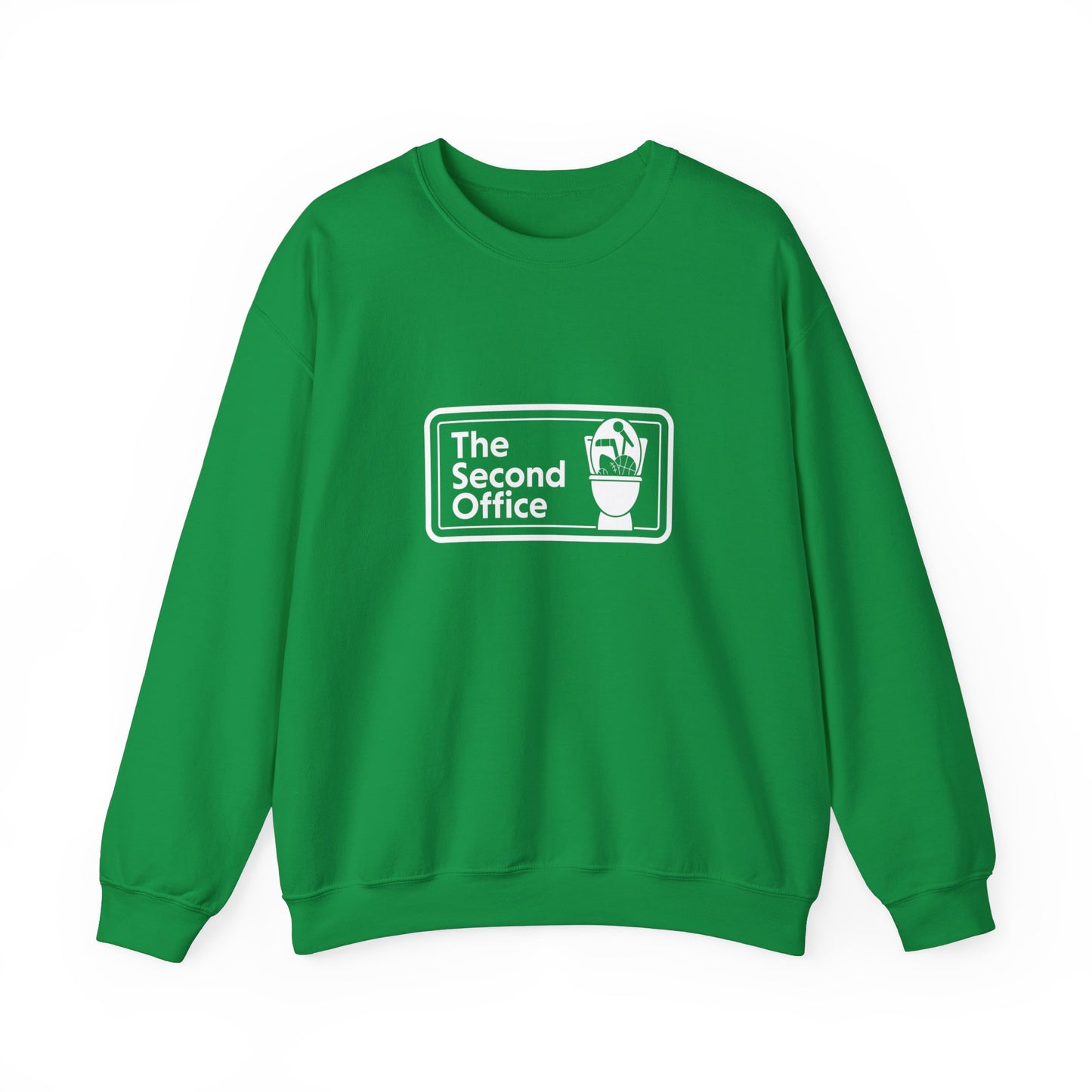 The Second Office Sweatshirt White Outline