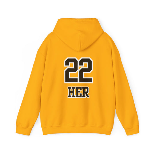 HER 22 Hooded Sweatshirt