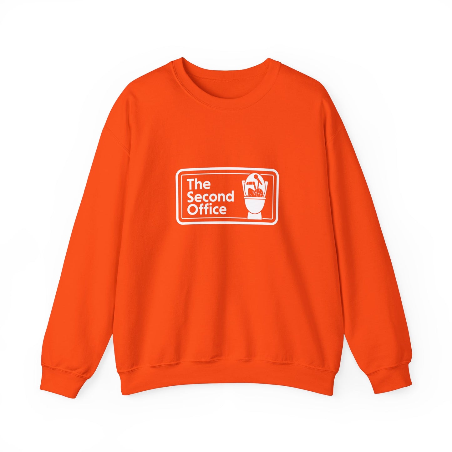 The Second Office Sweatshirt White Outline