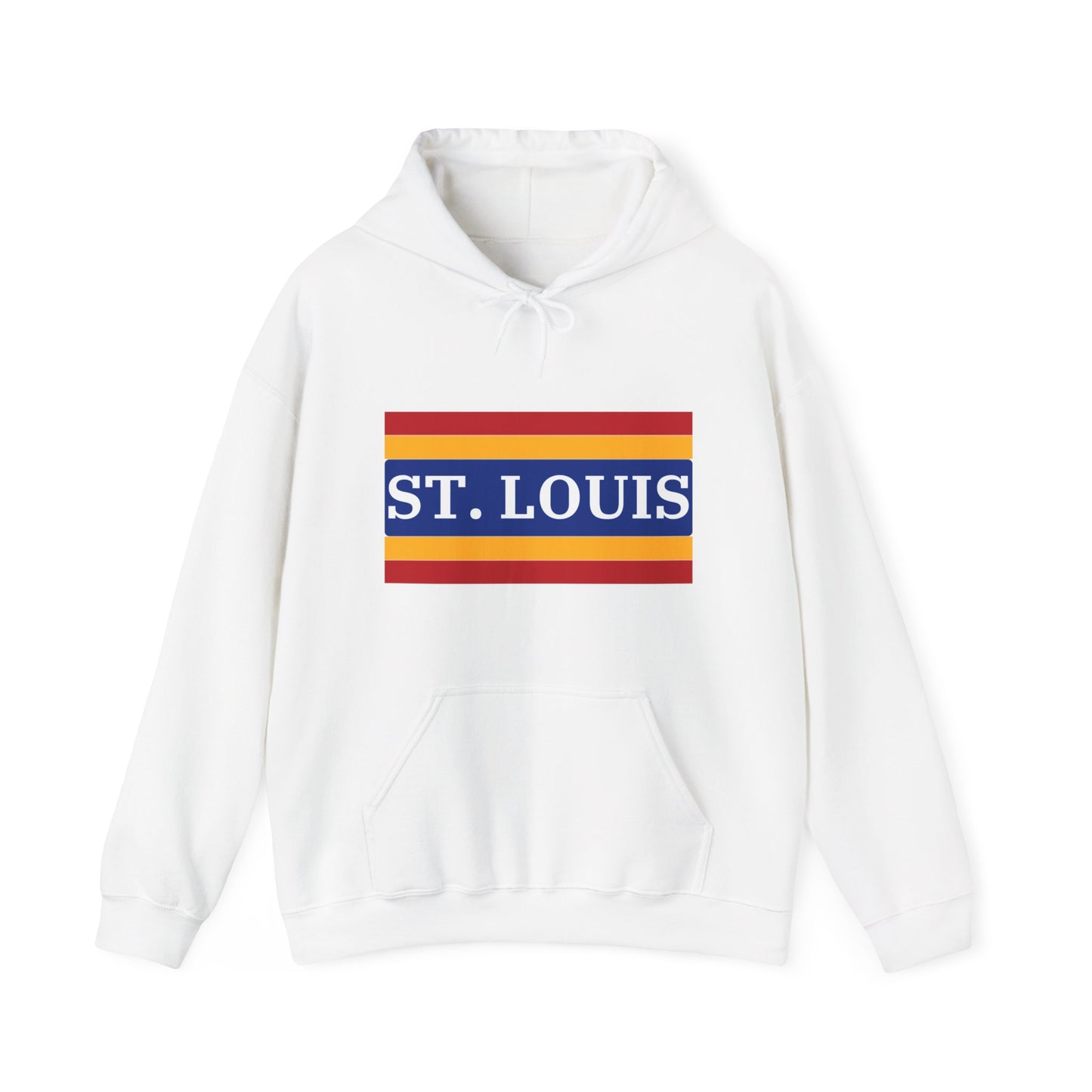 St. Louis Hockey Retro Colors Hooded Sweatshirt