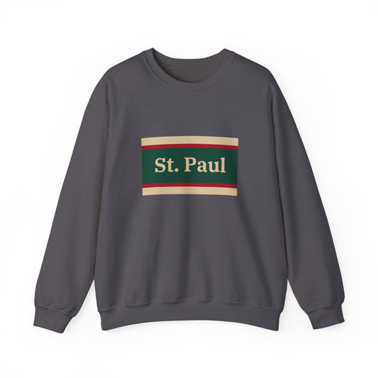 St. Paul Hockey Crewneck Sweatshirt