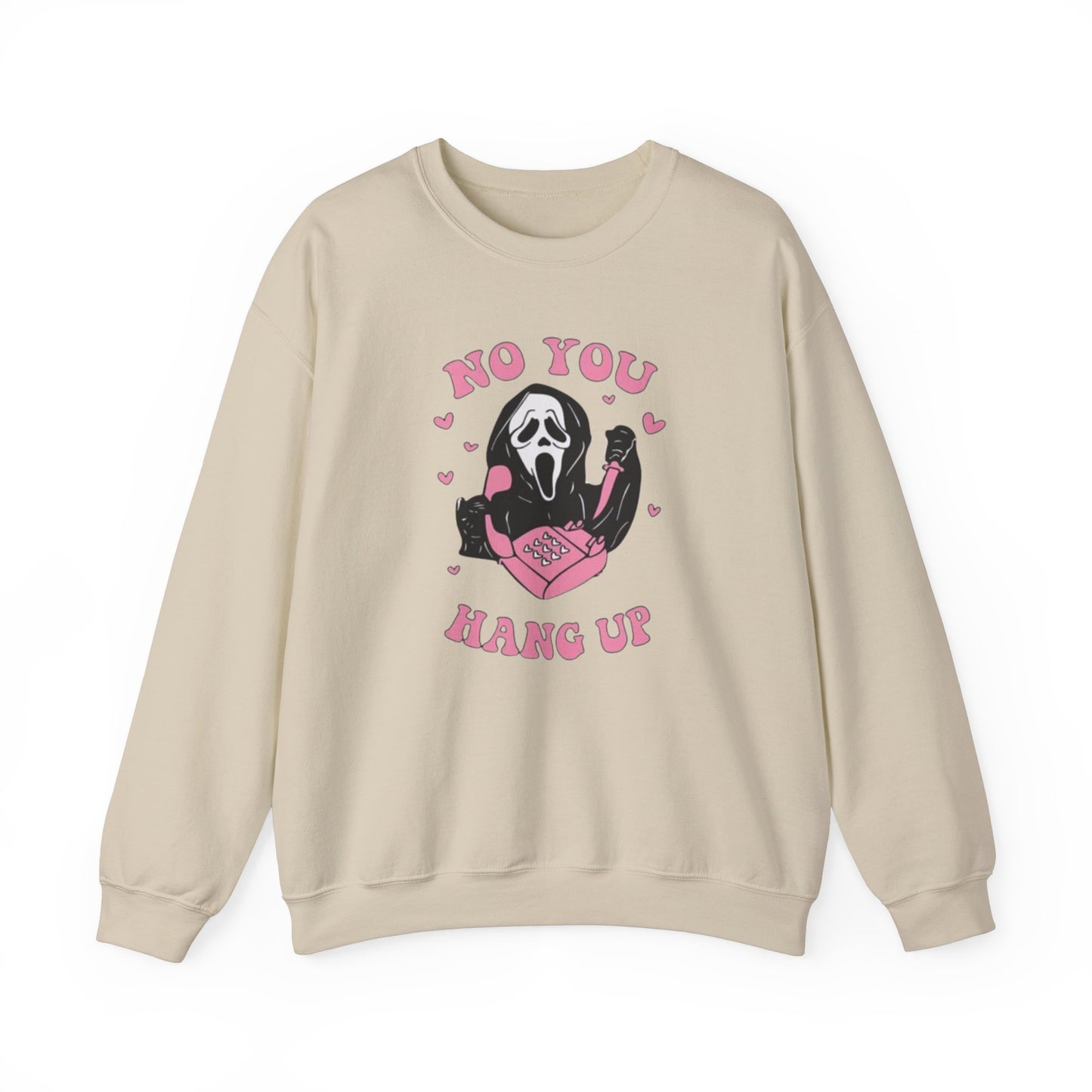 No You Hang Up Scream Crewneck Sweatshirt