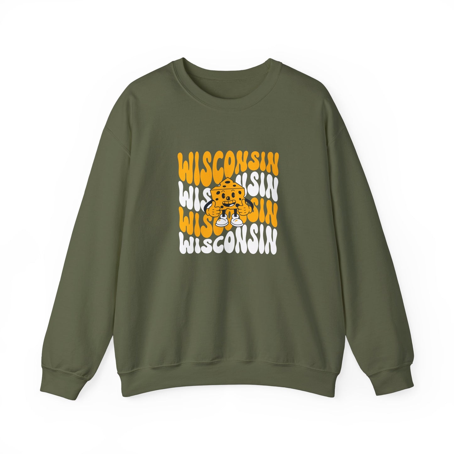 Wisconsin Script Green Bay Crewneck Sweatshirt