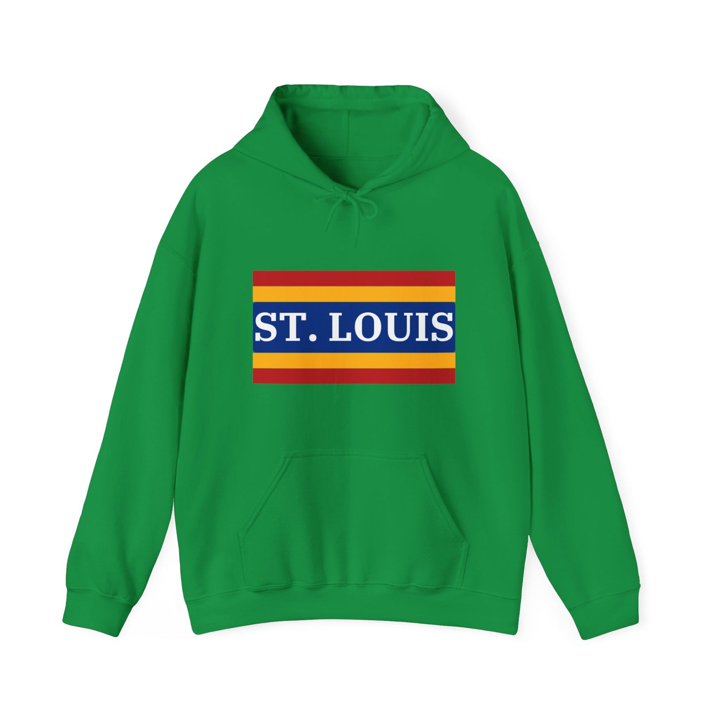 St. Louis Hockey Retro Colors Hooded Sweatshirt