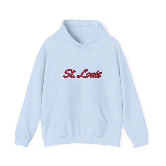 St. Louis Baseball Script Hooded Sweatshirt