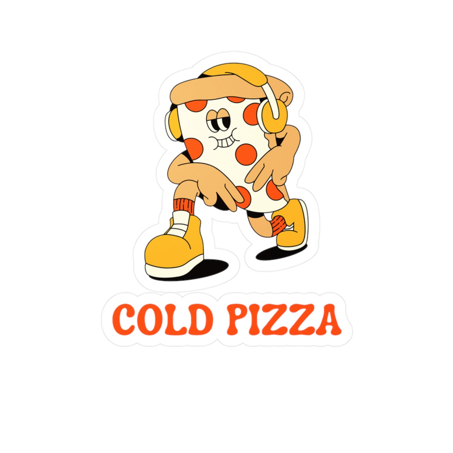 Cold Pizza Decal