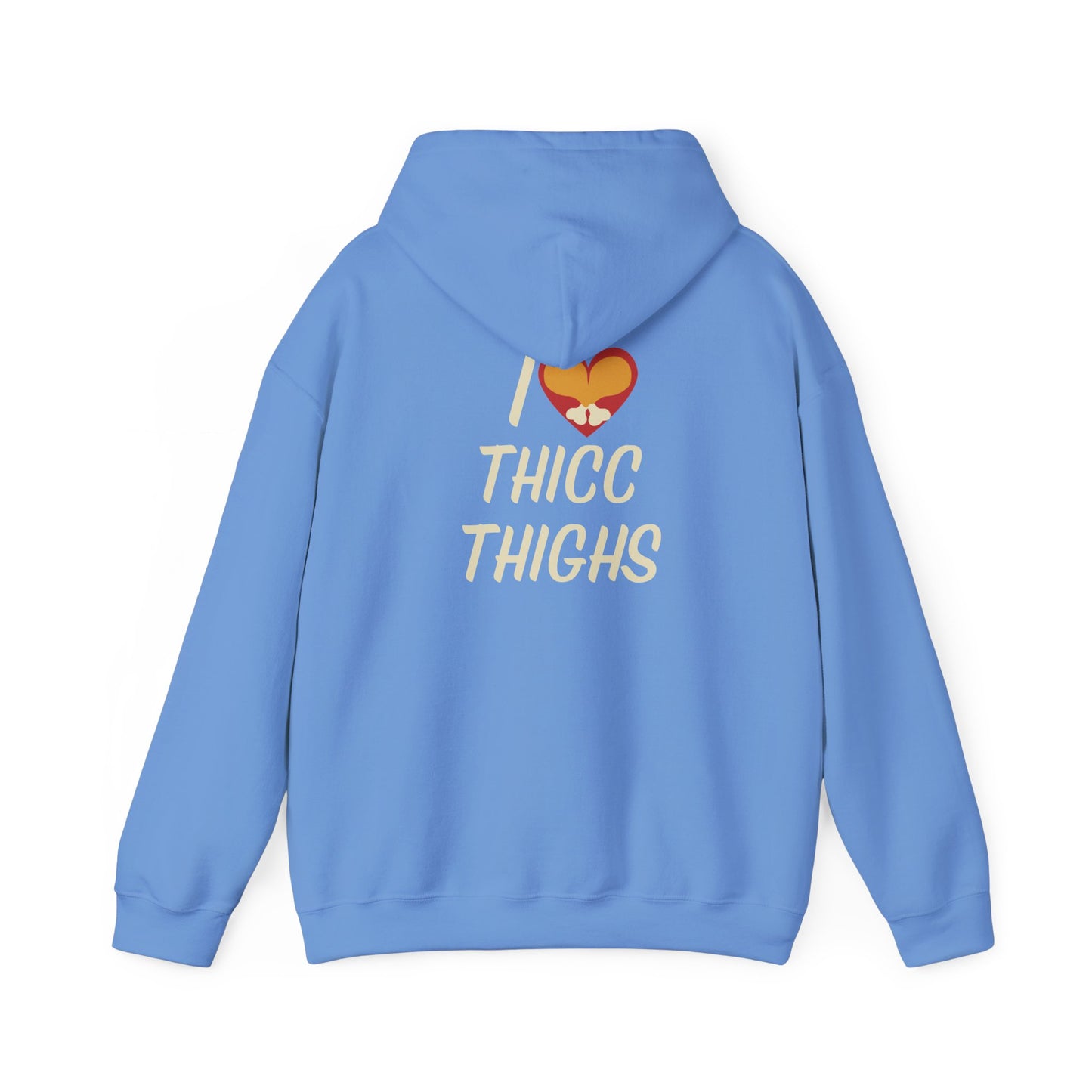 I Love Thicc Thighs Thanksgiving Hooded Sweatshirt