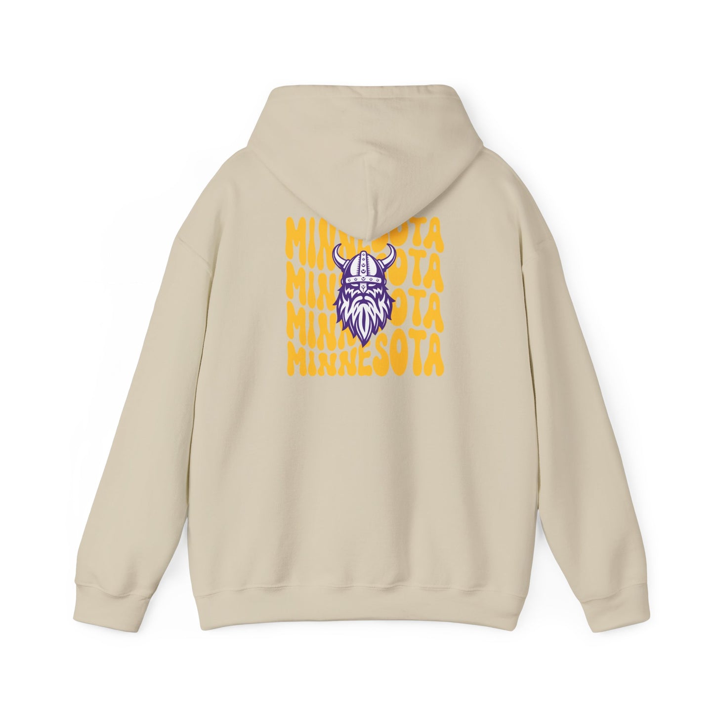 Minnesota Script Viking Hooded Sweatshirt