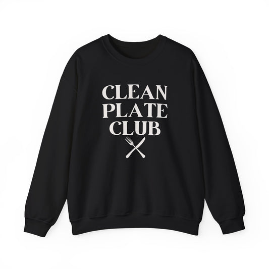 Clean Plate Club Crewneck Sweatshirt