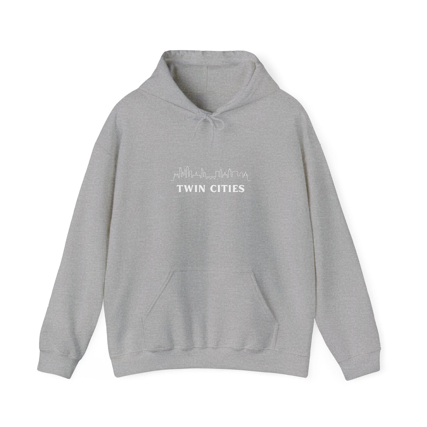 Minnesota Twin Cities Skyline Hooded Sweatshirt