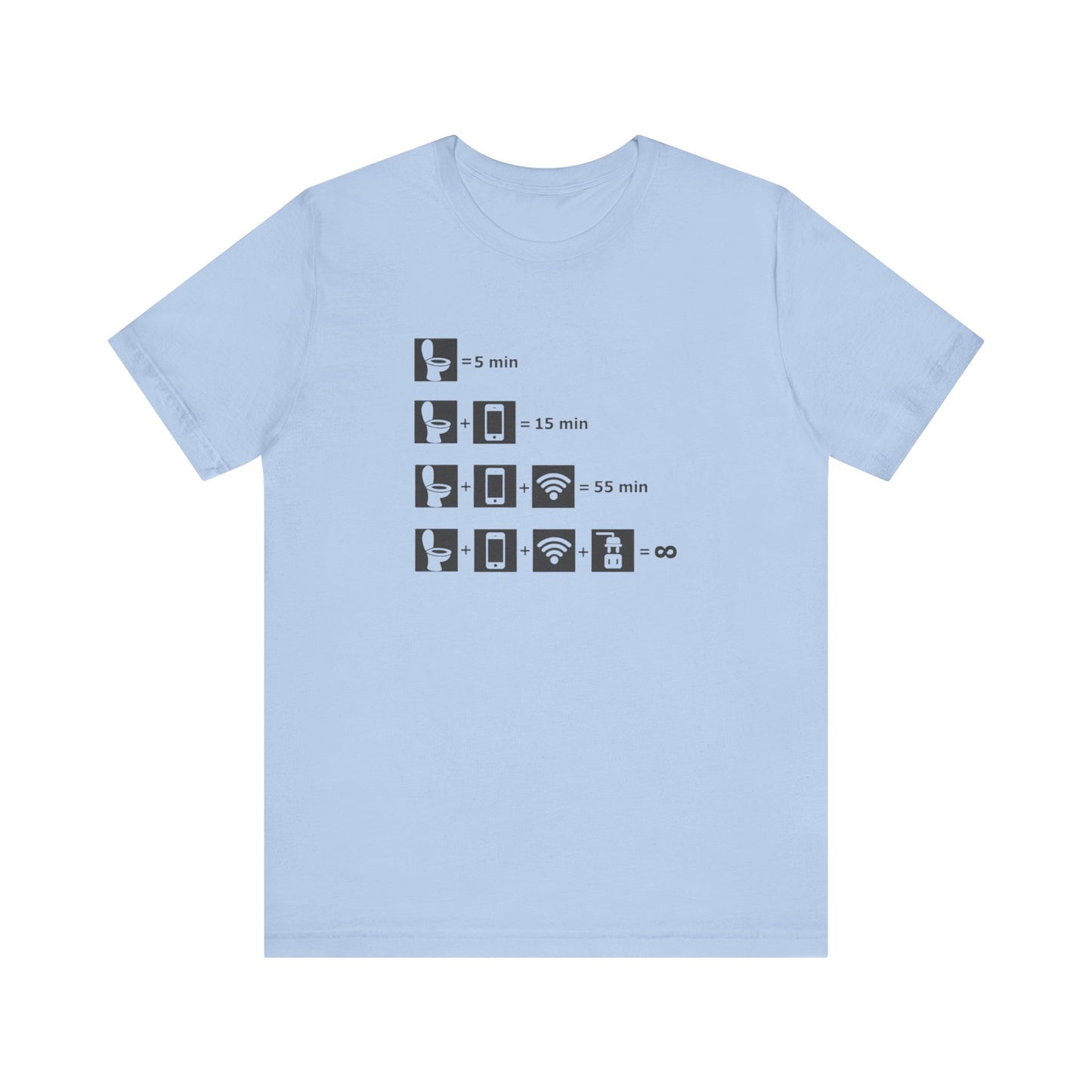 Toilet Time Chart Shirt