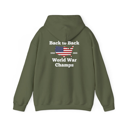 Back to Back World War Champs Hooded Sweatshirt