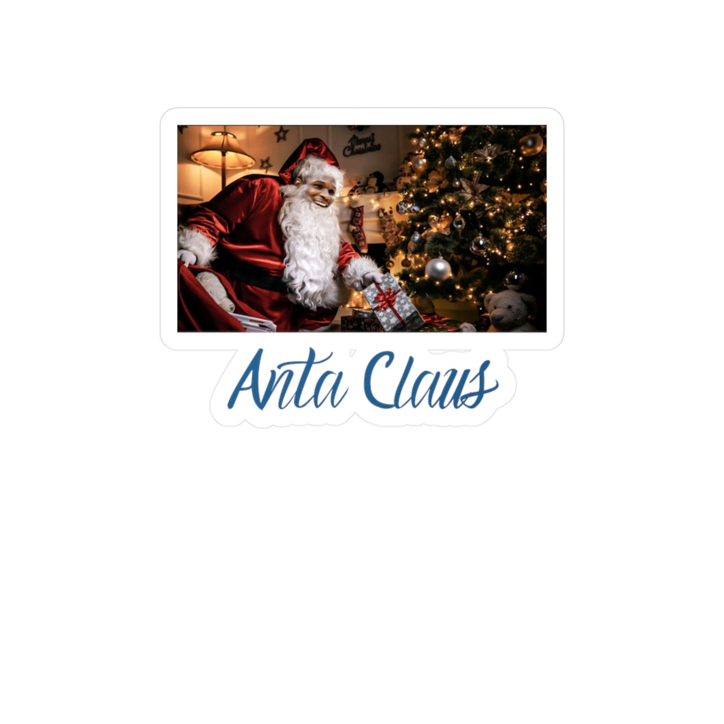 Anta Claus Minnesota Wolves Decal