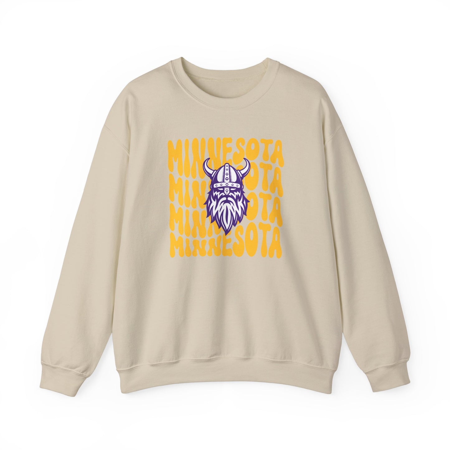 Minnesota Script Viking Crewneck Sweatshirt