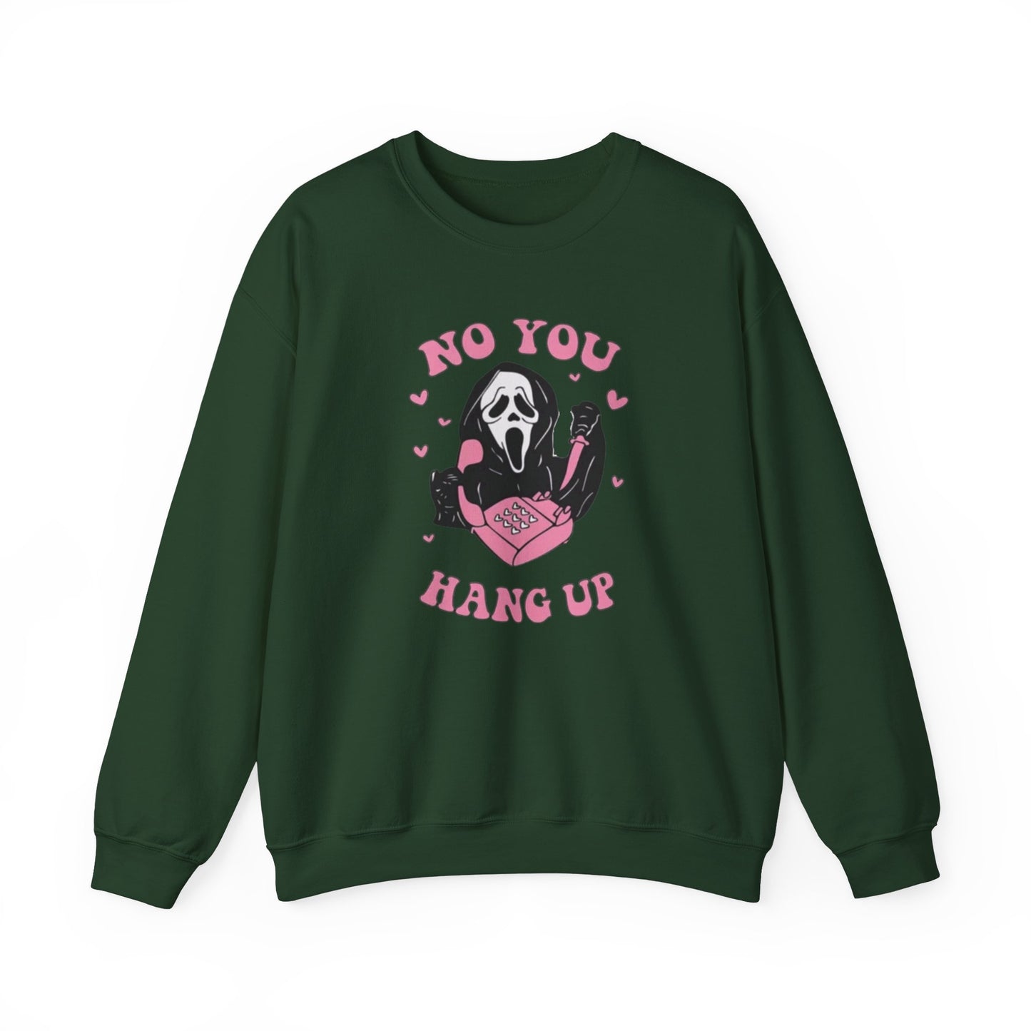 No You Hang Up Scream Crewneck Sweatshirt