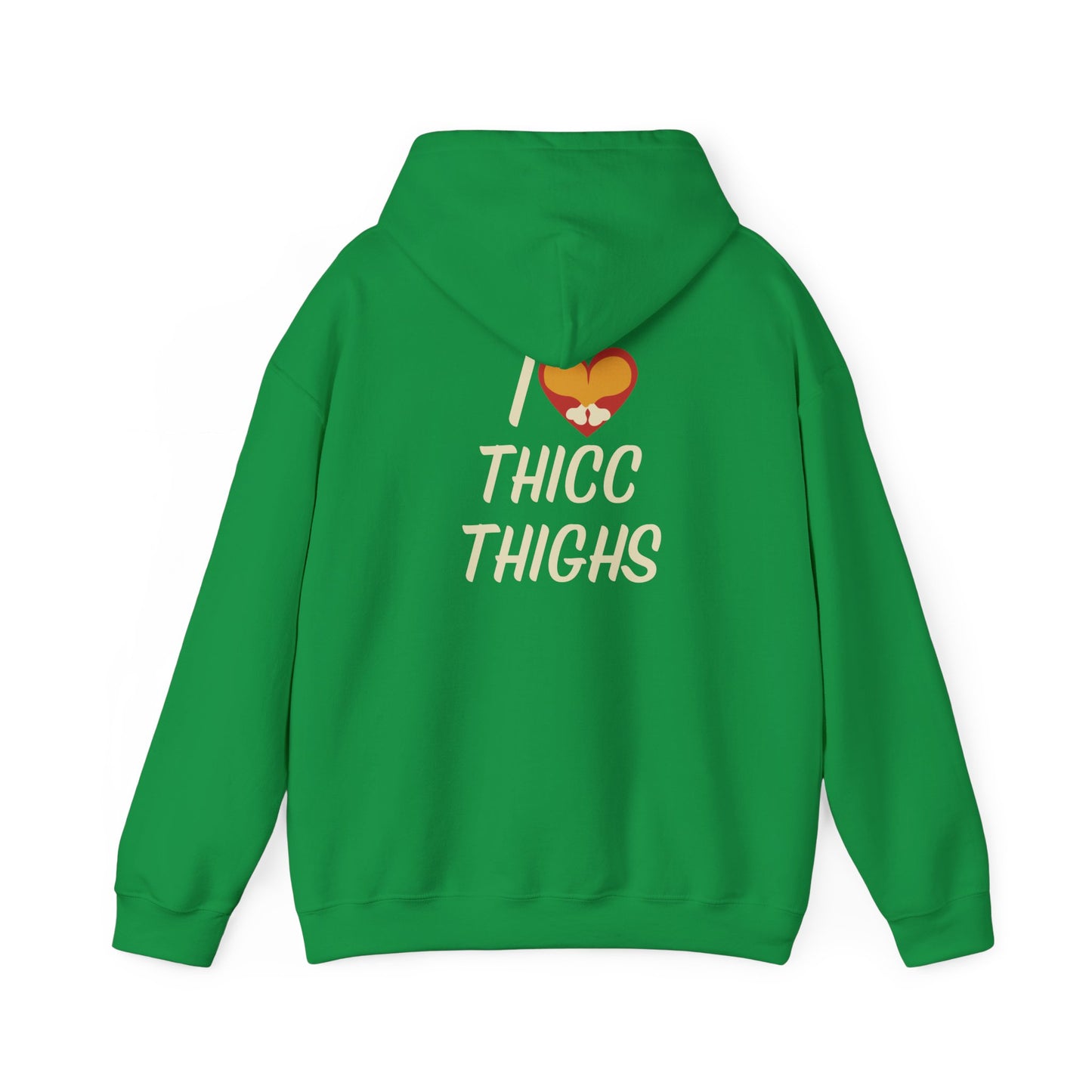 I Love Thicc Thighs Thanksgiving Hooded Sweatshirt