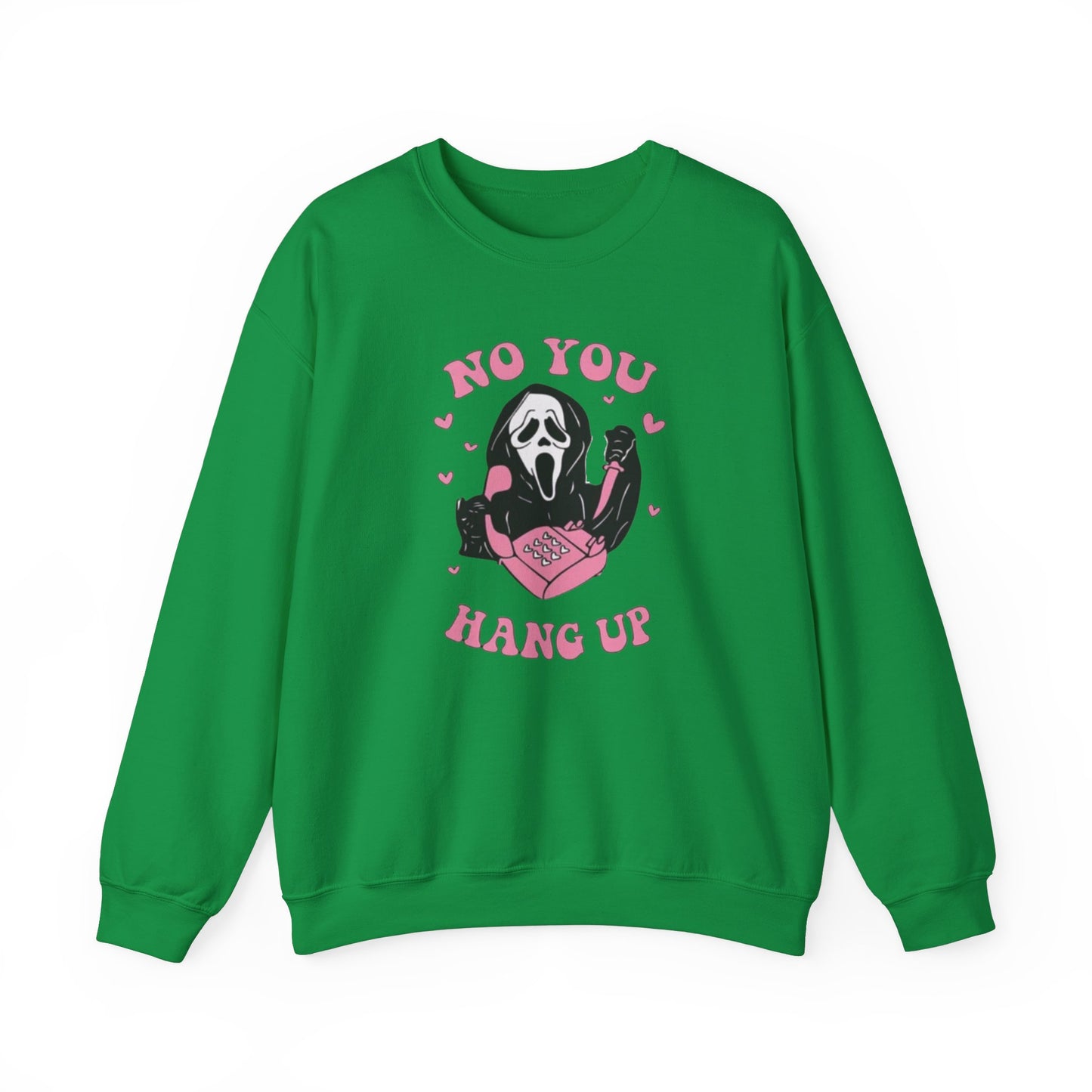 No You Hang Up Scream Crewneck Sweatshirt