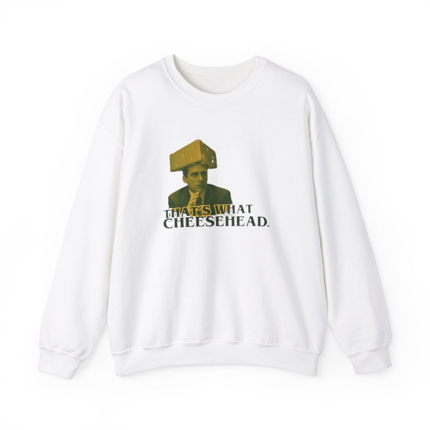 "That's What Cheese Head" M. Scott Crewneck Sweatshirt