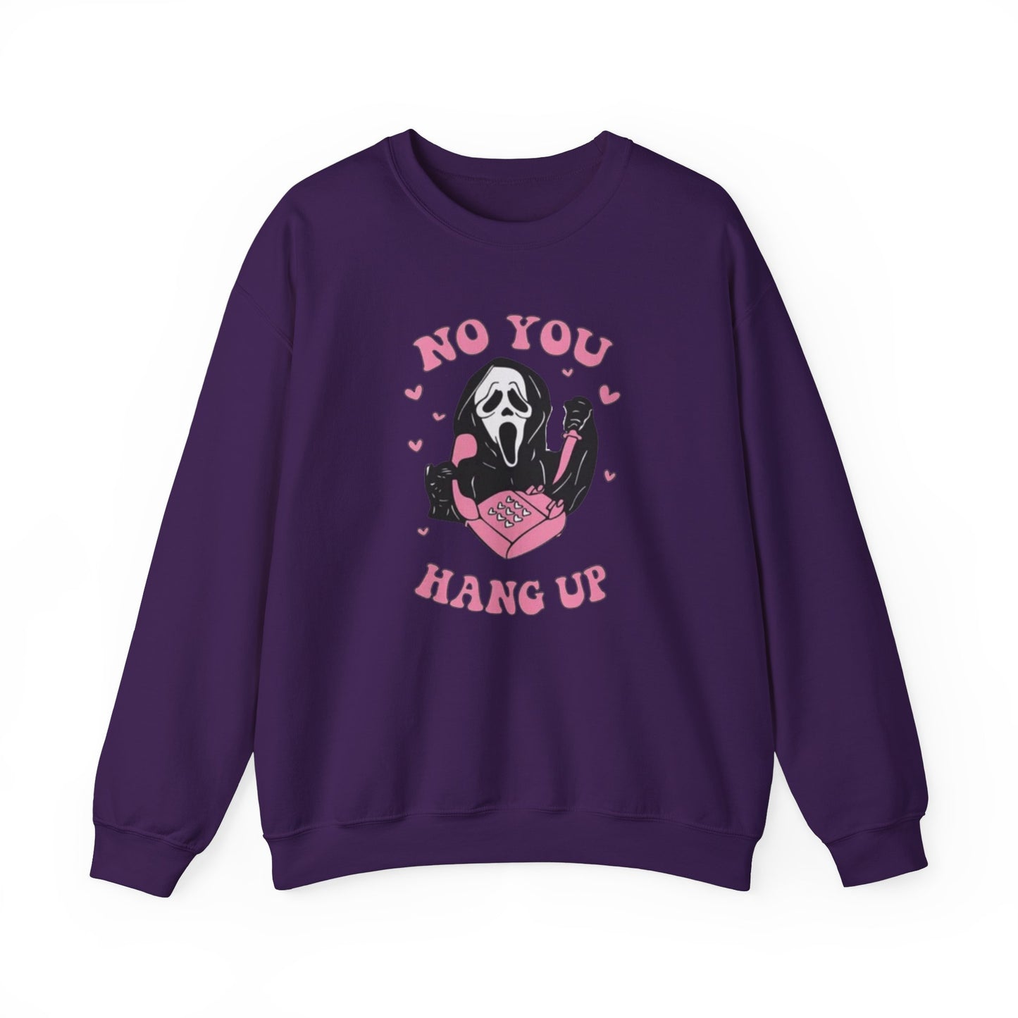 No You Hang Up Scream Crewneck Sweatshirt