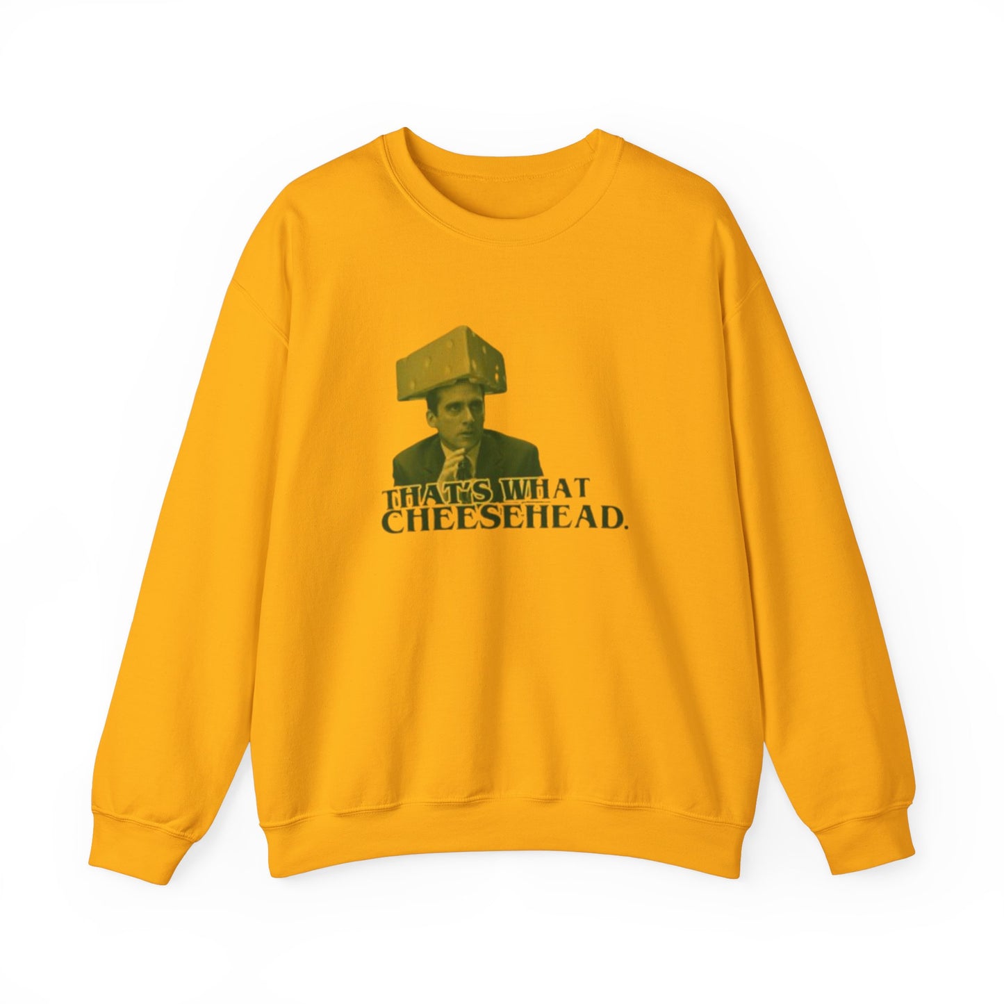 "That's What Cheese Head" M. Scott Crewneck Sweatshirt