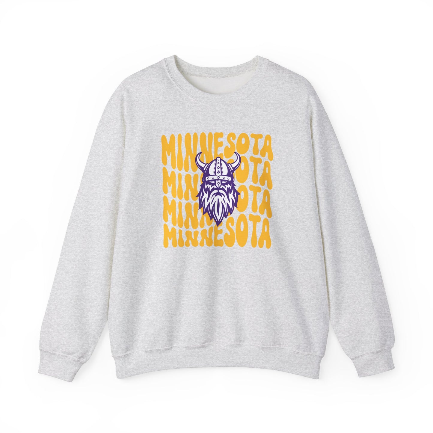 Minnesota Script Viking Crewneck Sweatshirt