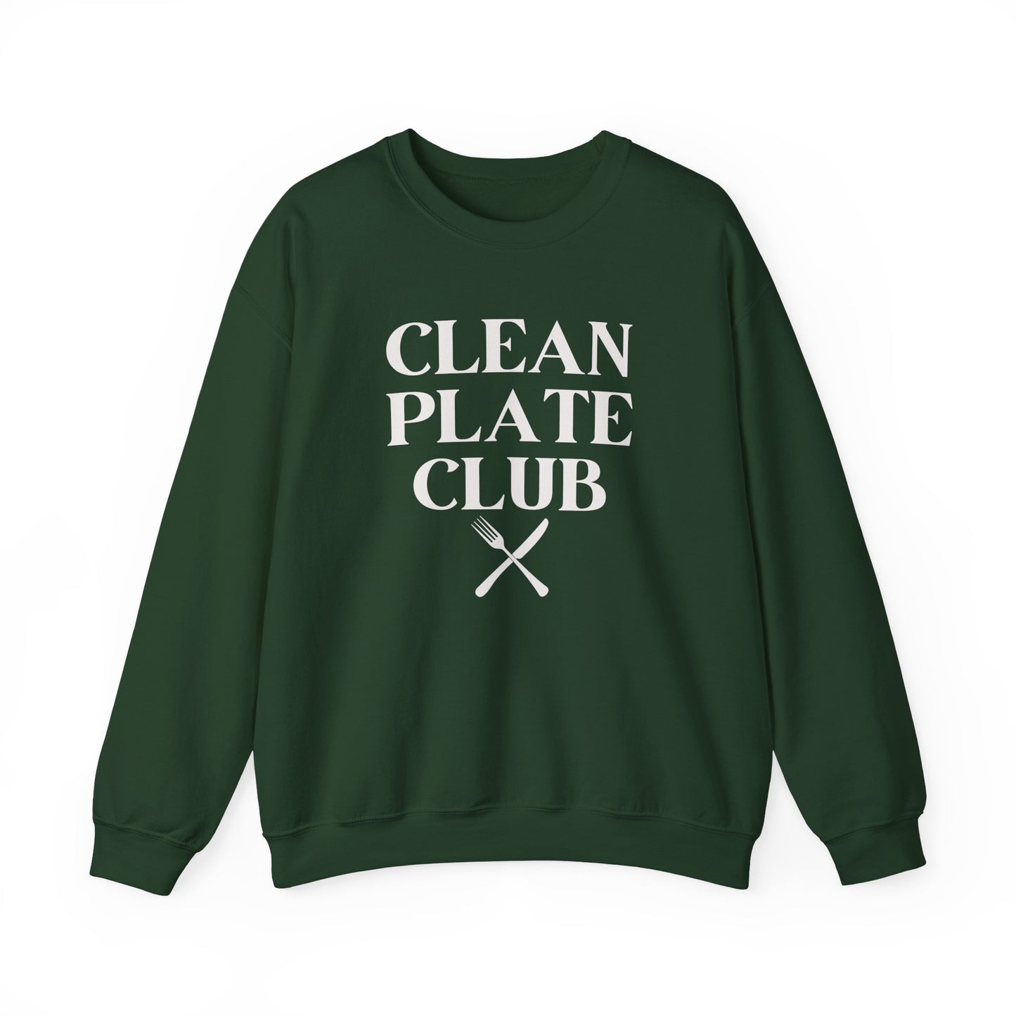 Clean Plate Club Crewneck Sweatshirt