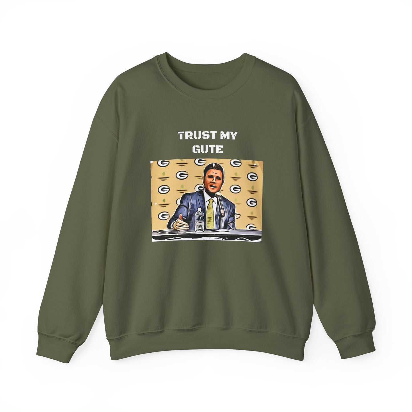 Trust My GUTE Green Bay Crewneck Sweatshirt