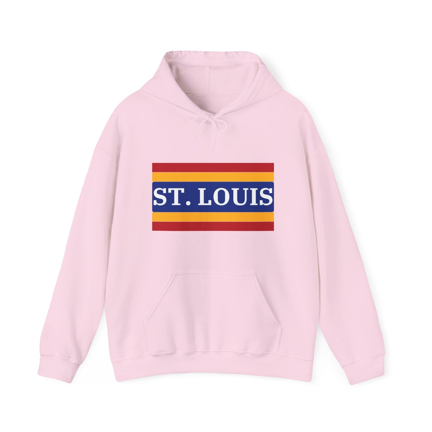 St. Louis Hockey Retro Colors Hooded Sweatshirt