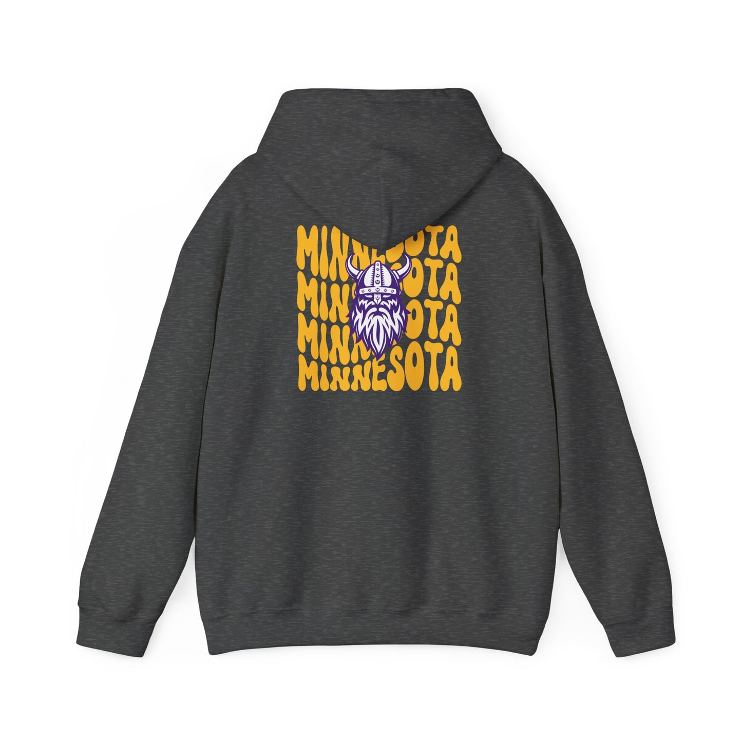 Minnesota Script Viking Hooded Sweatshirt