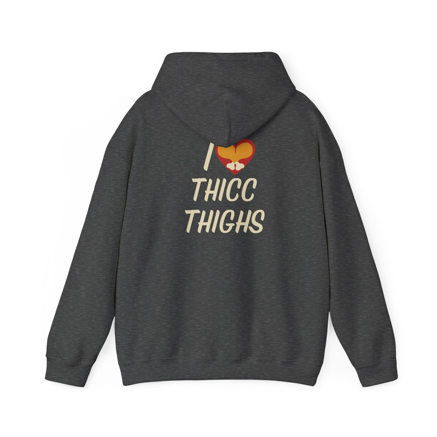 I Love Thicc Thighs Thanksgiving Hooded Sweatshirt