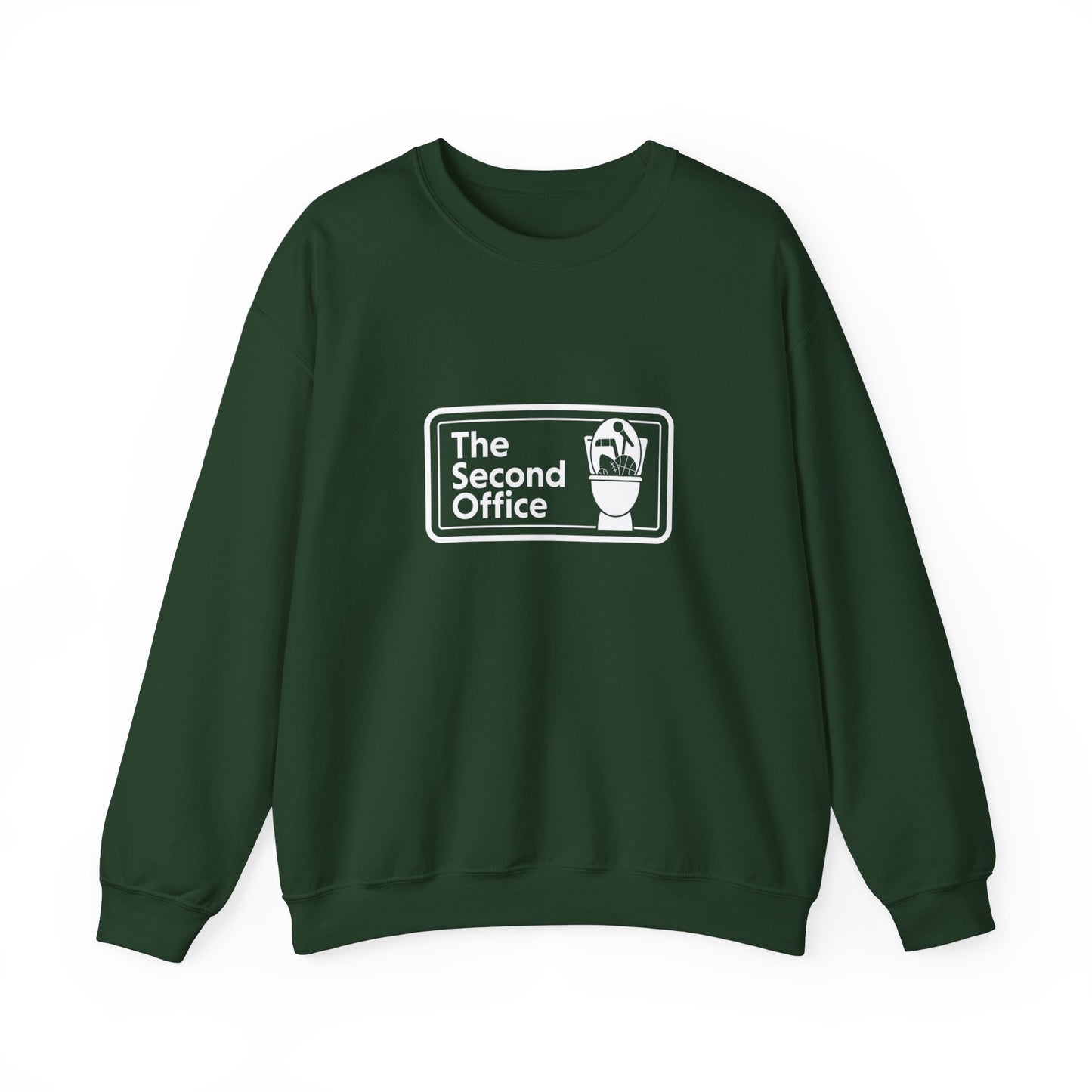 The Second Office Sweatshirt White Outline