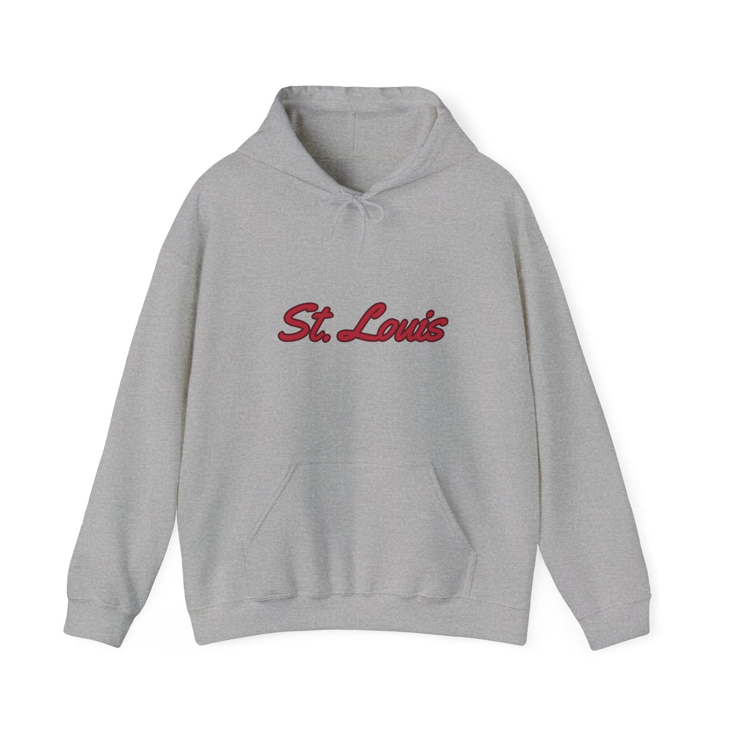 St. Louis Baseball Script Hooded Sweatshirt