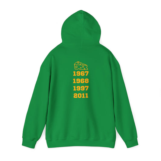 Championship Cheese Green Bay Hooded Sweatshirt