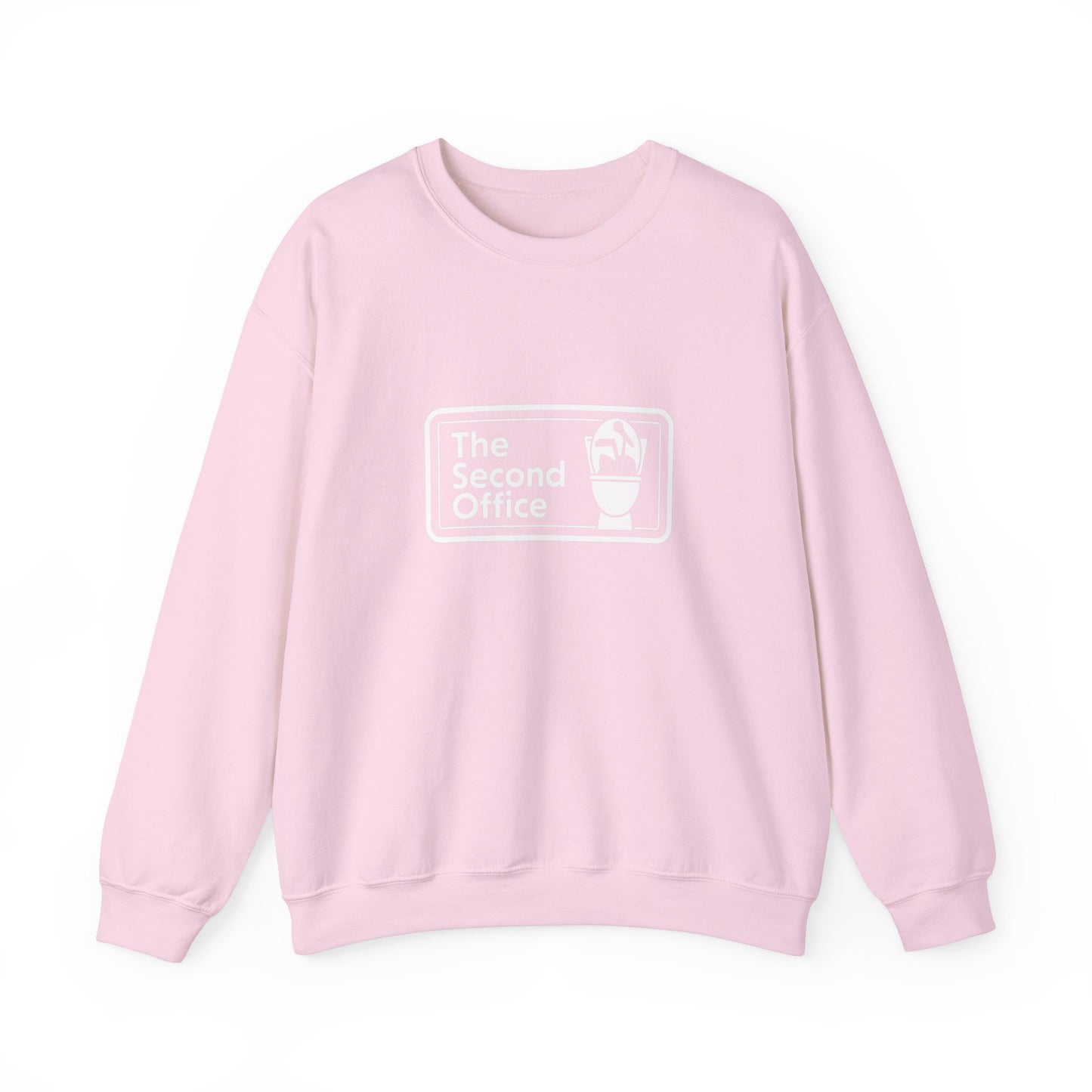 The Second Office Sweatshirt White Outline