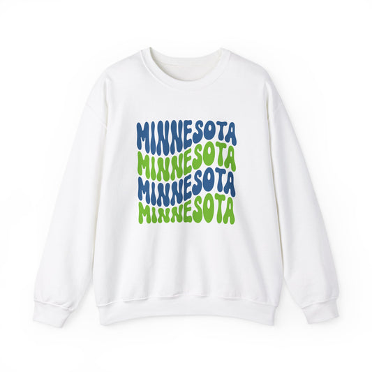 Minnesota Script Crewneck Sweatshirt