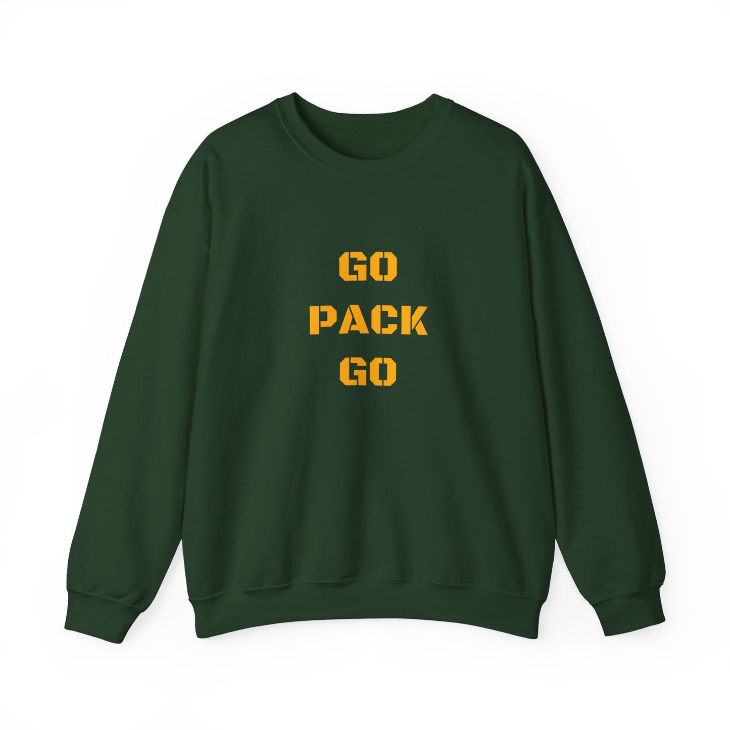 Go Pack Go Green Bay Crewneck Sweatshirt