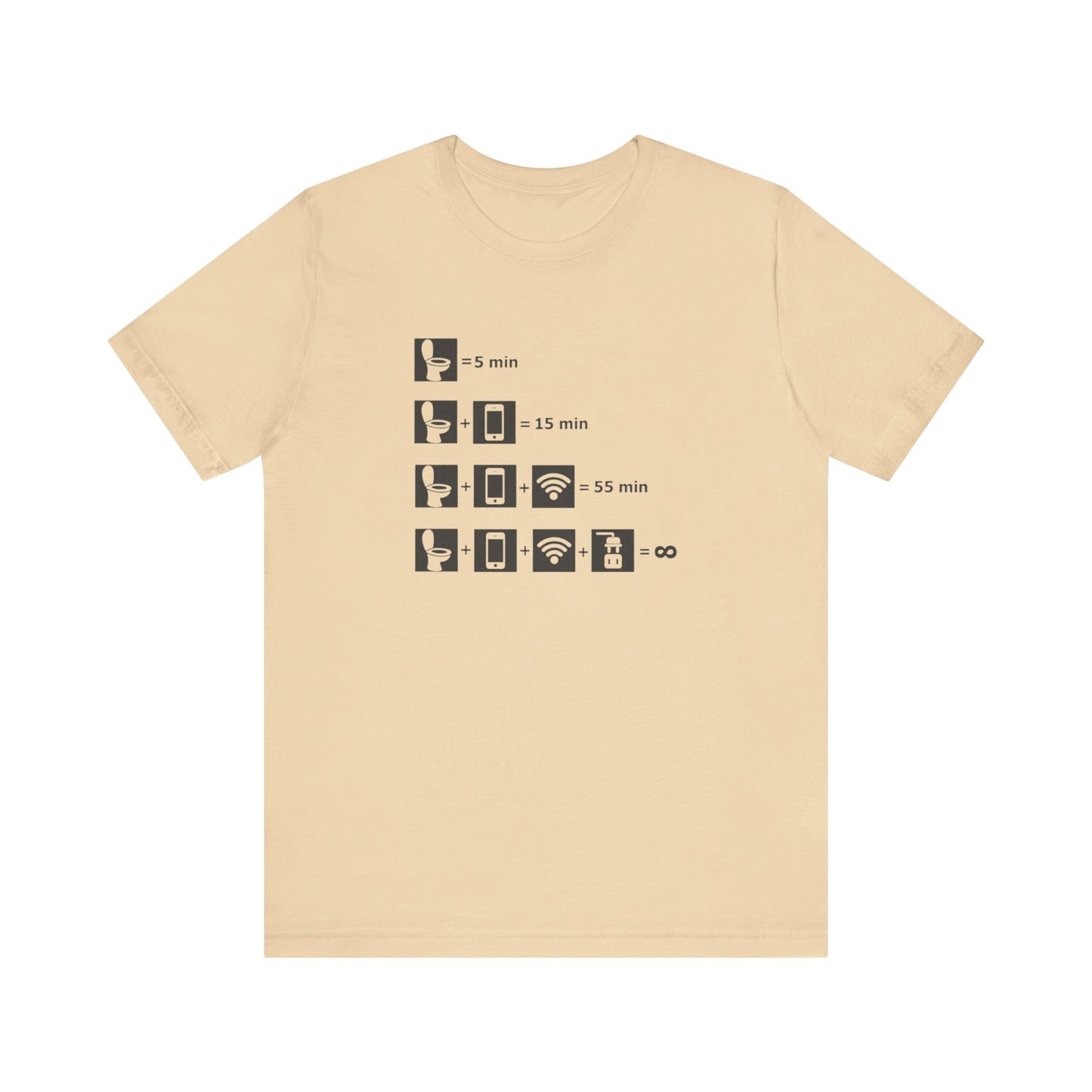 Toilet Time Chart Shirt