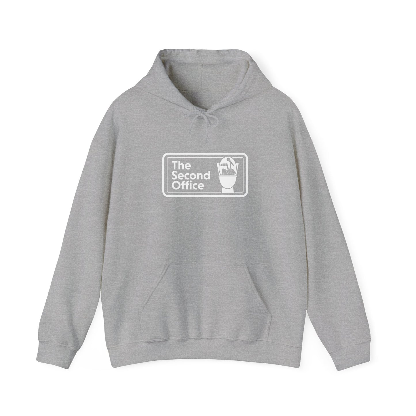 The Second Office Hooded Sweatshirt - White Outline