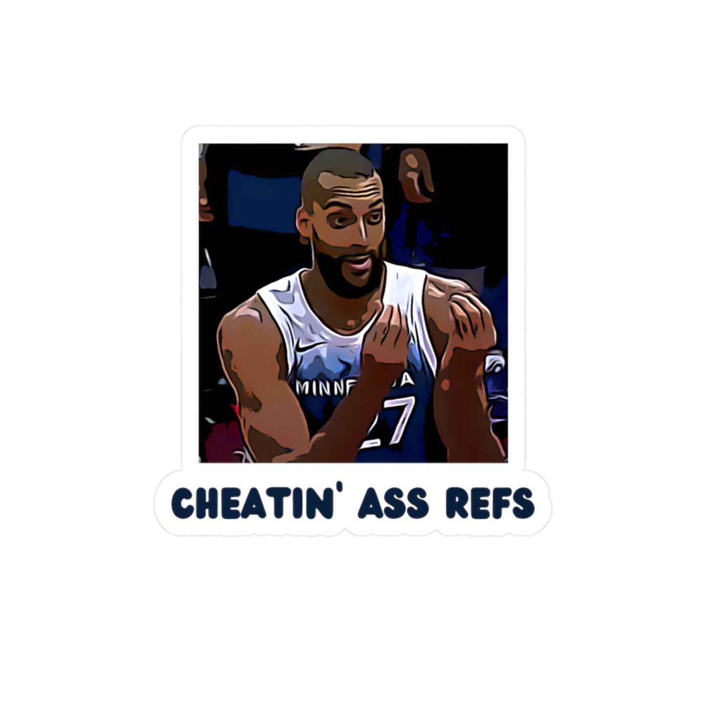 Cheatin Ass Refs Decal