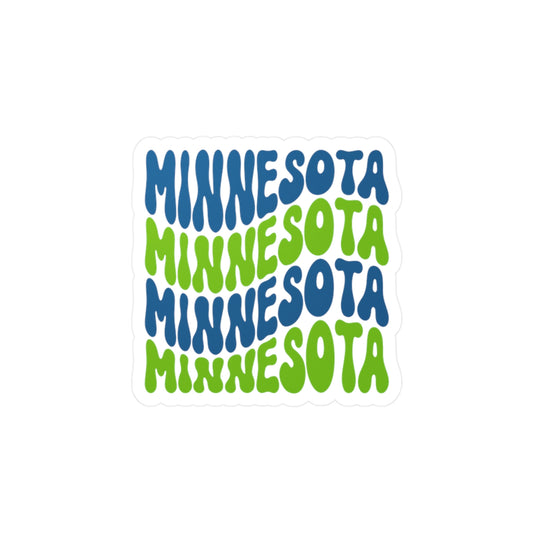 Minnesota Script Decal