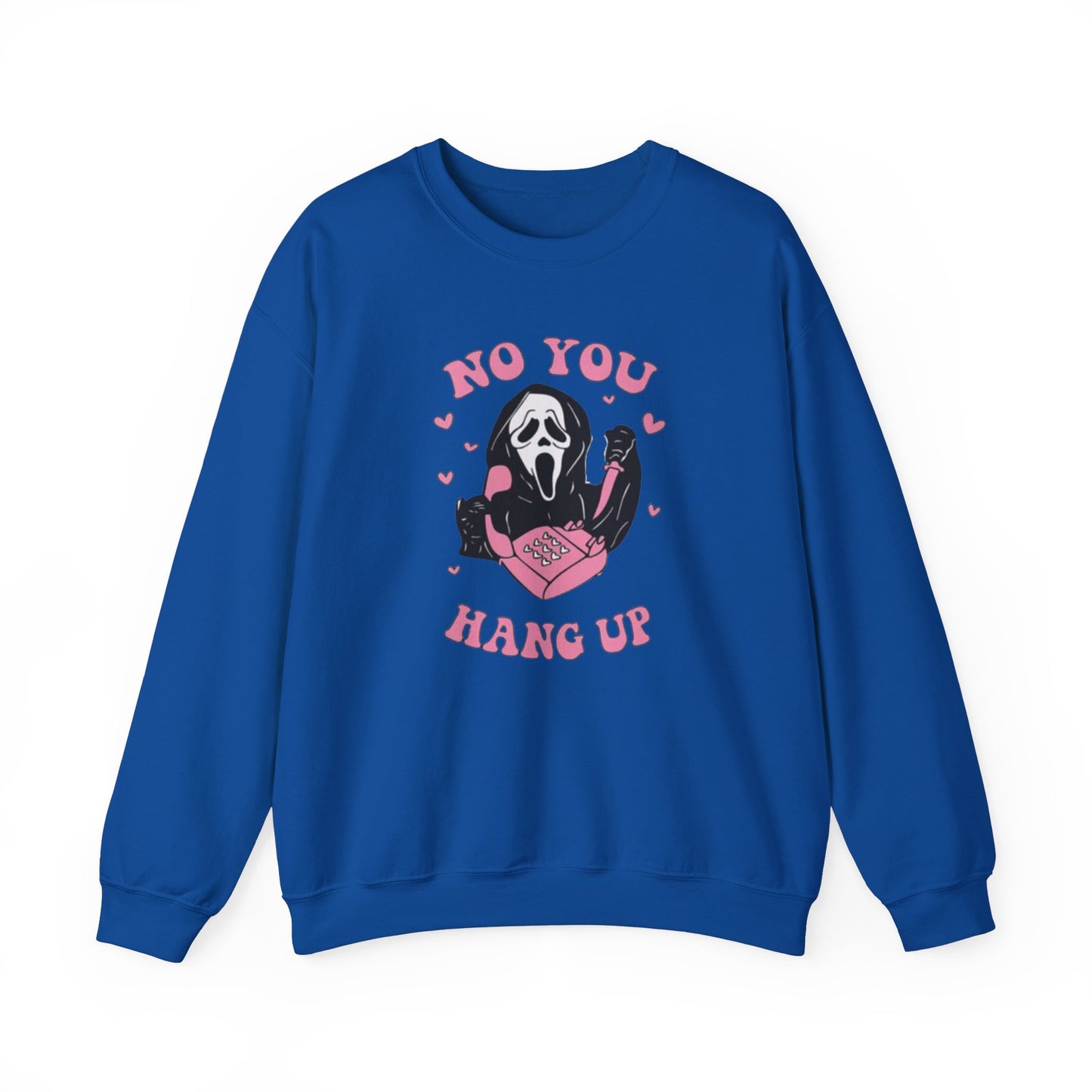 No You Hang Up Scream Crewneck Sweatshirt