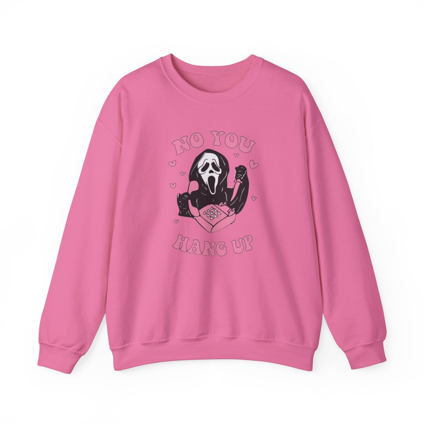 No You Hang Up Scream Crewneck Sweatshirt