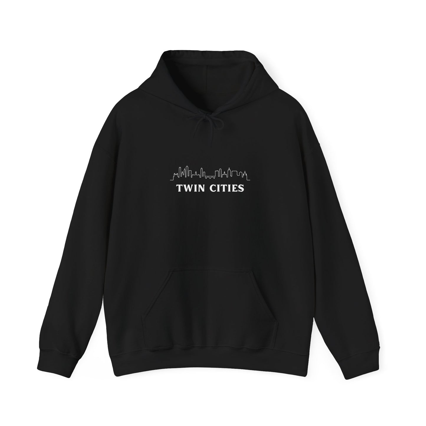 Minnesota Twin Cities Skyline Hooded Sweatshirt