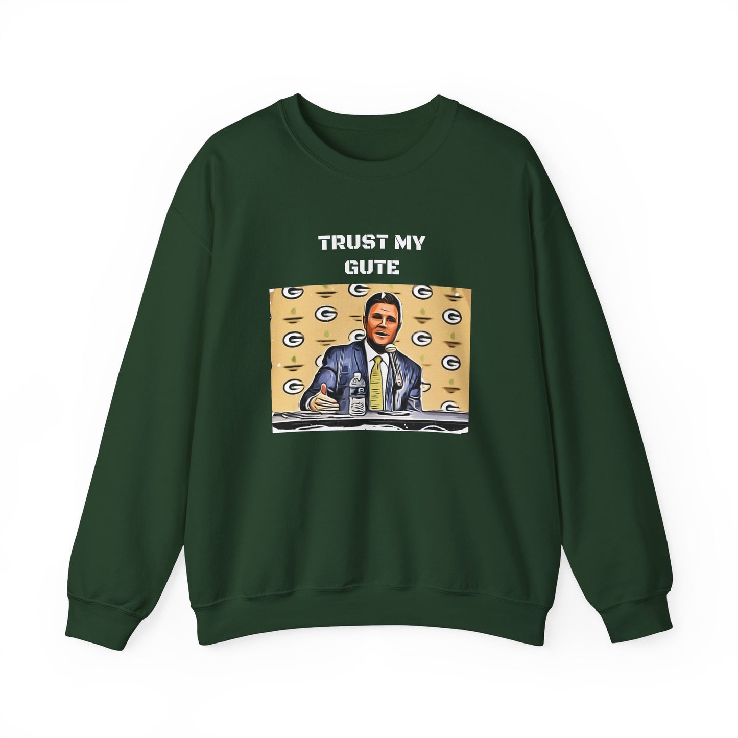 Trust My GUTE Green Bay Crewneck Sweatshirt