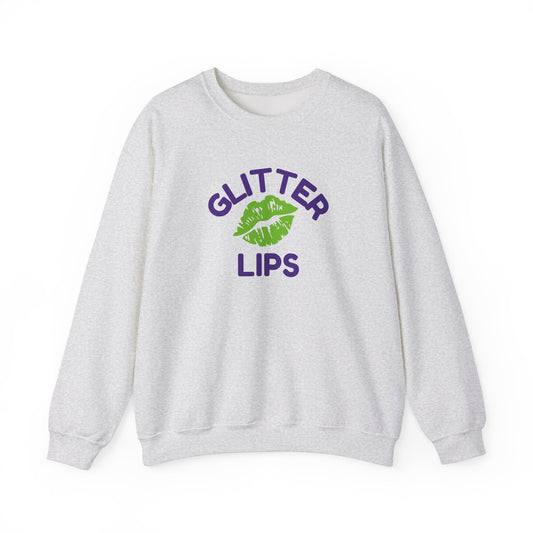 Glitter Lips Sweatshirt