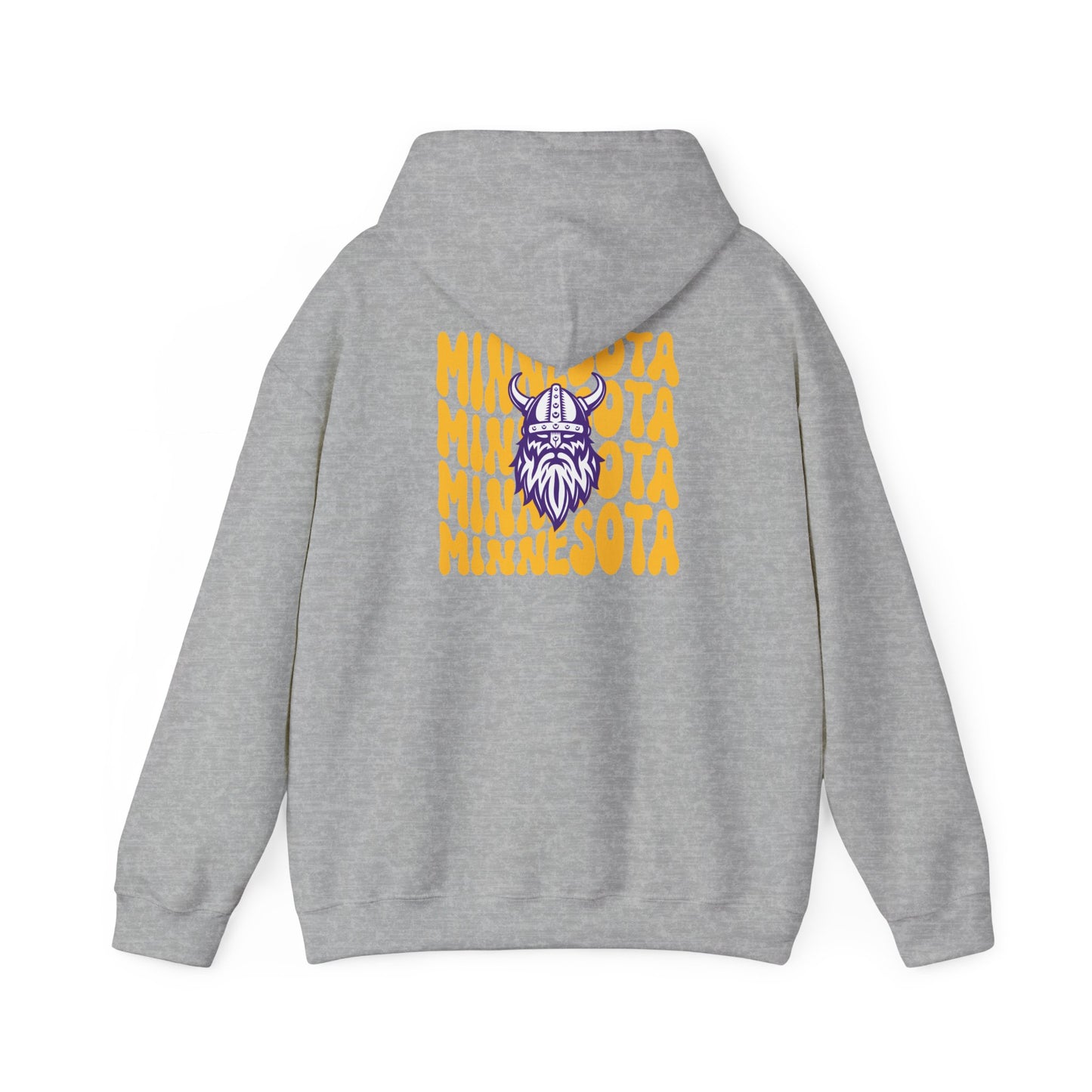 Minnesota Script Viking Hooded Sweatshirt