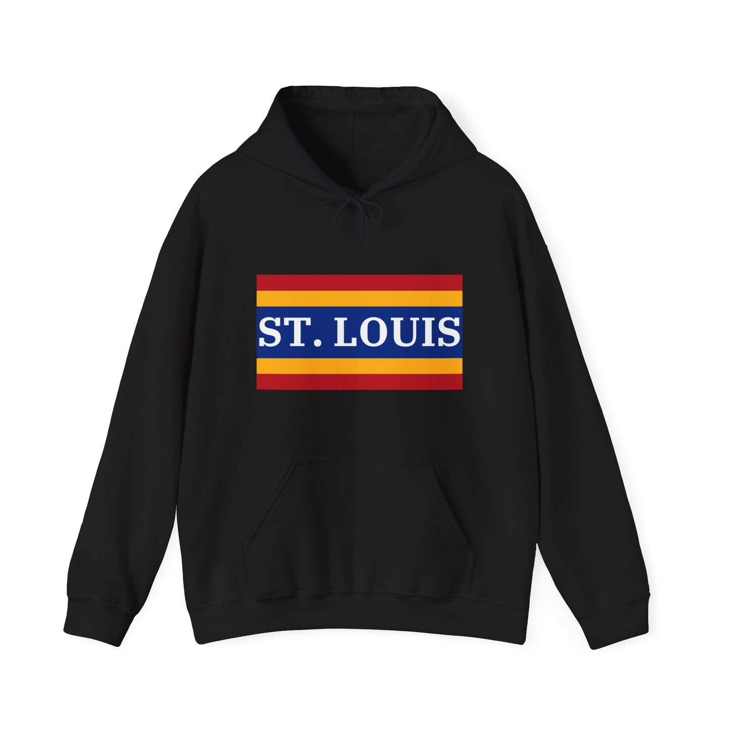 St. Louis Hockey Retro Colors Hooded Sweatshirt